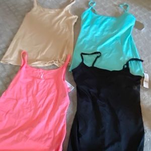 4 NY&Co tanks/camis size small